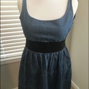 Dollhouse denim mini dress. Size L